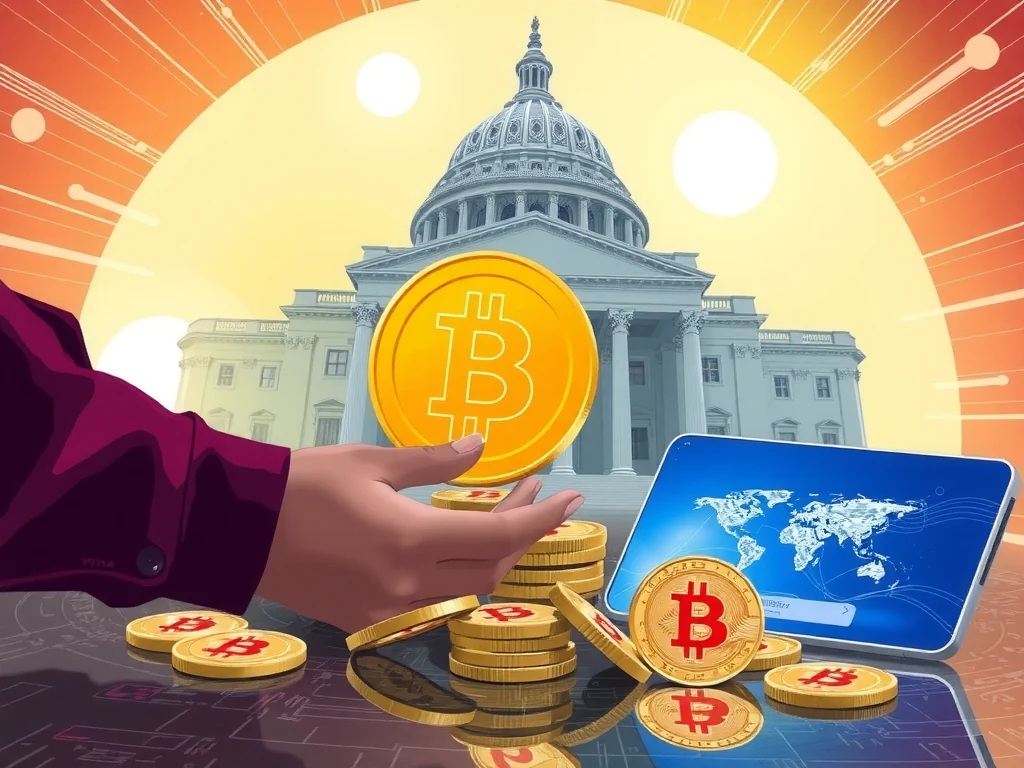 Bitcoin strategic reserve concept