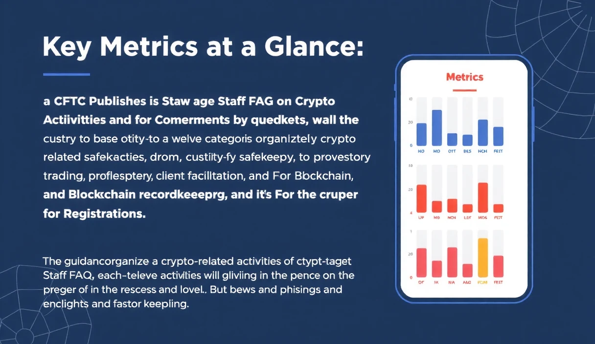 CFTC staff FAQs document covering crypto asset activities for registrants