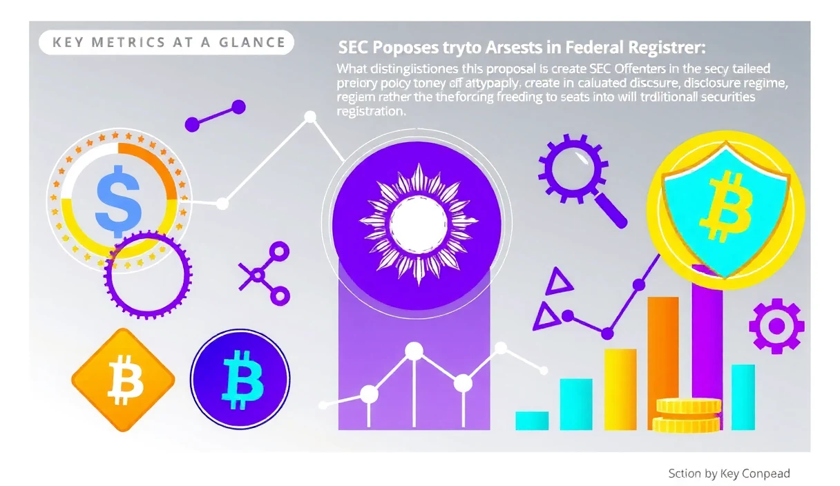 SEC regulatory framework with Federal Register documents and digital encryption symbols