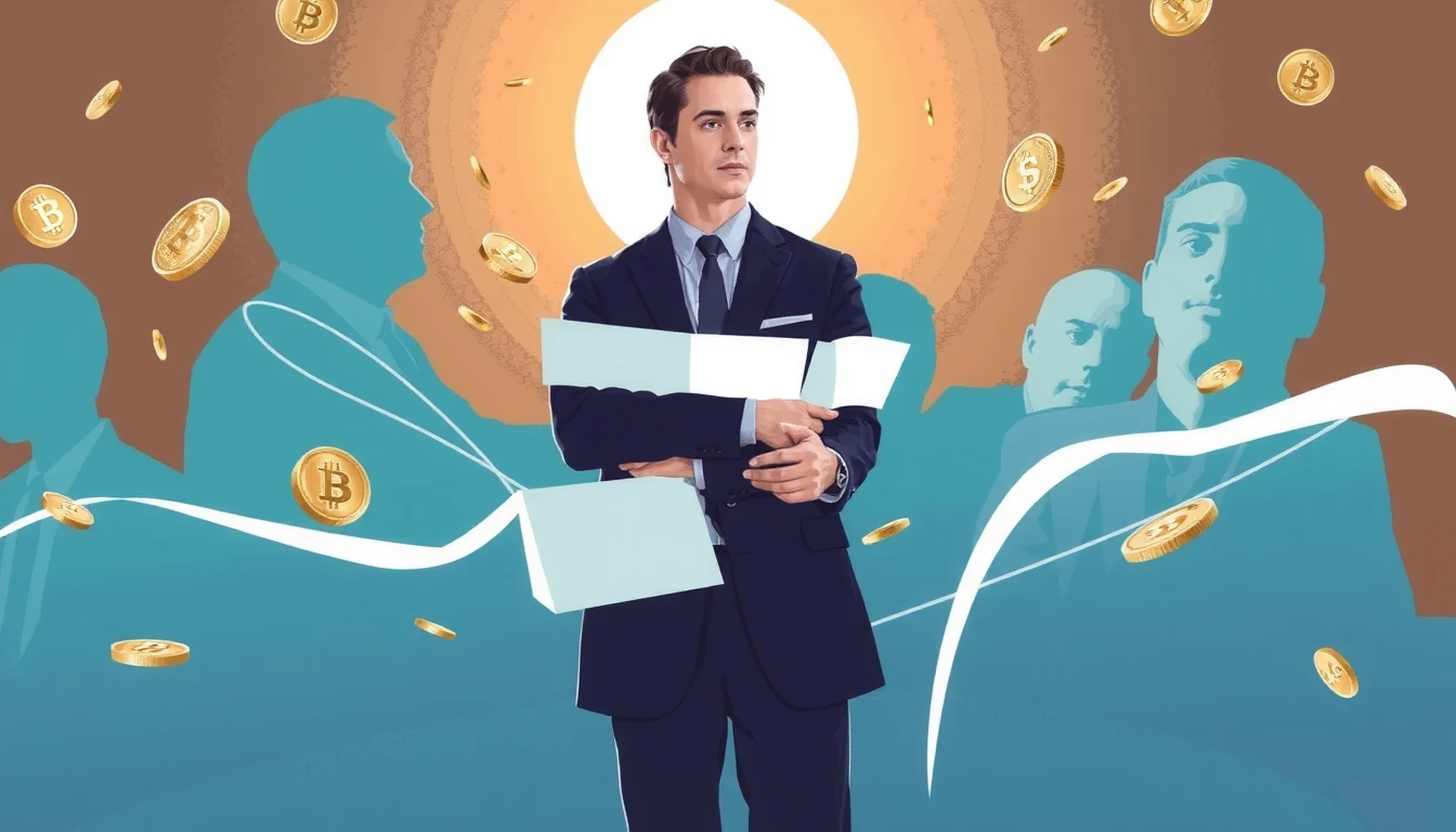 Futuristic sci-fi visualization of blockchain transaction tracing and cryptocurrency seizure operations against terrorist financing networks