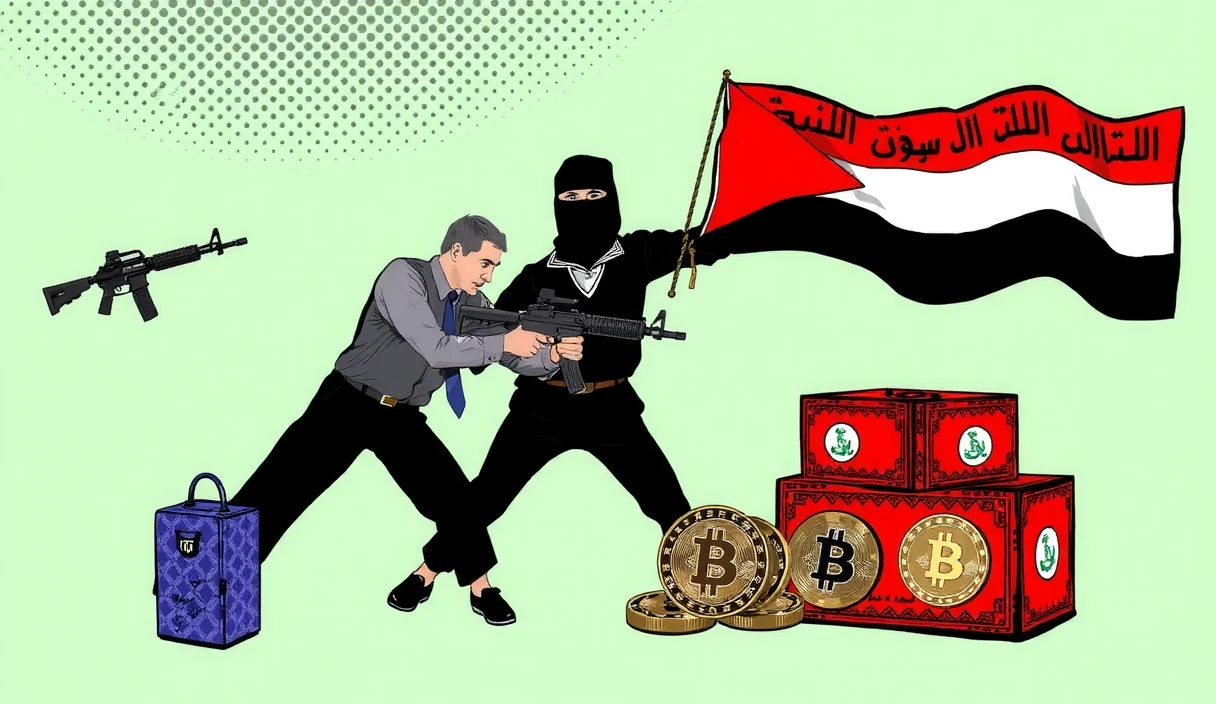 Digital forensics analysts tracing cryptocurrency transactions through blockchain analysis software