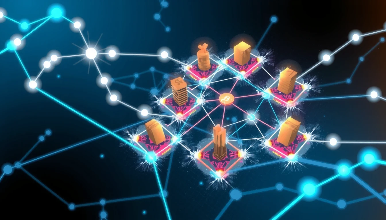 Cross-chain DeFi ecosystem integration visualization