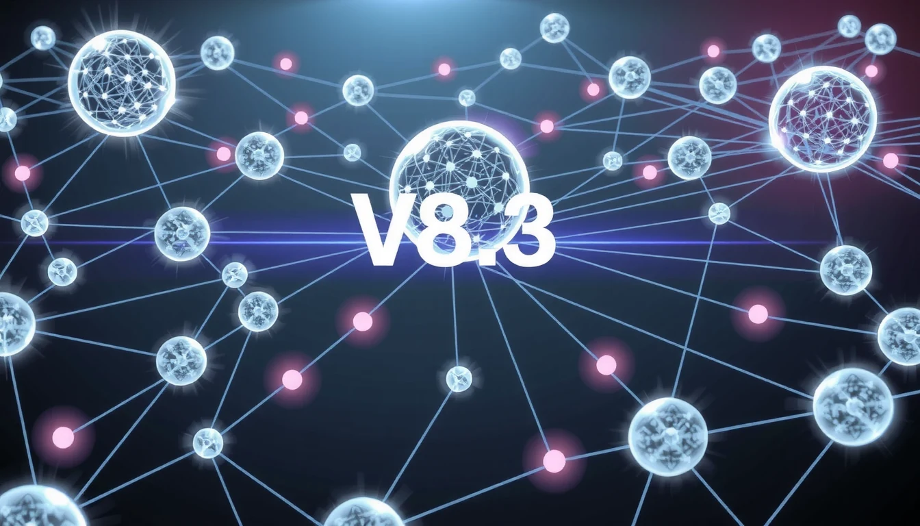 Decentralized Knowledge Graph V8.3 visualization