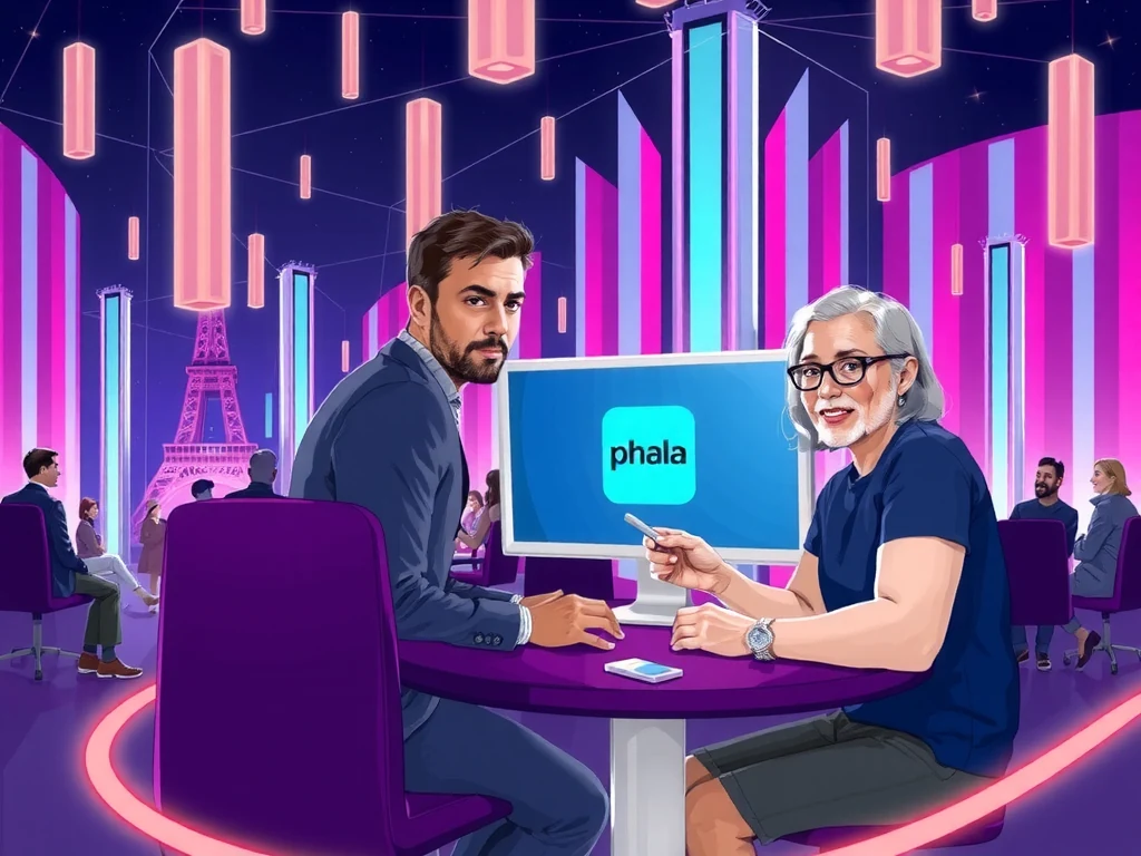 Phala Network GPU TEE infrastructure visualization