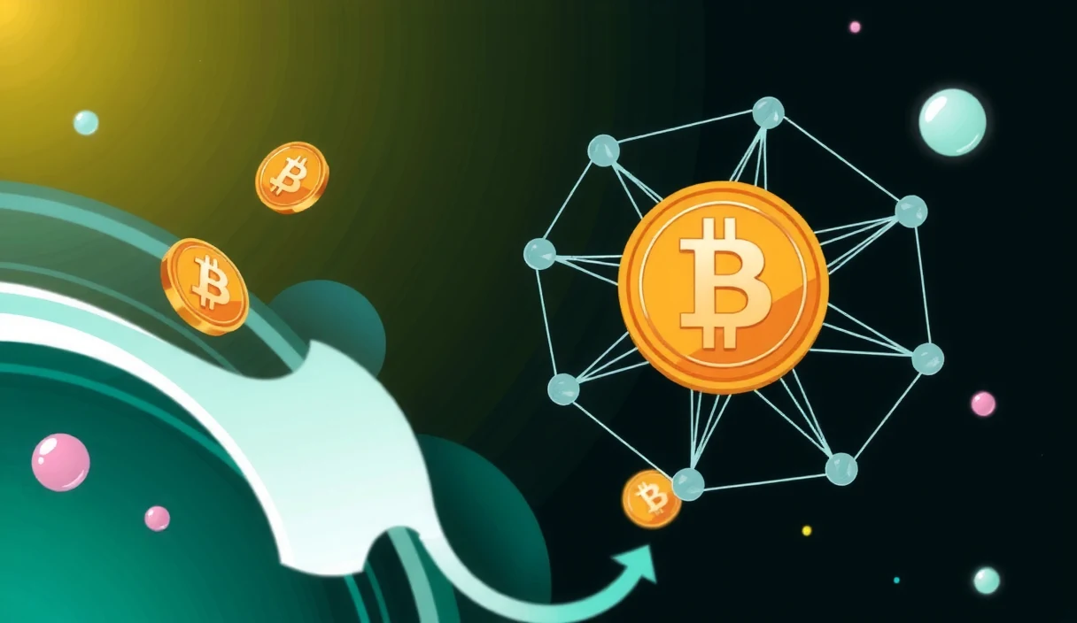 Cross-chain NFT ecosystem showing assets flowing between different Polkadot parachains via XCM