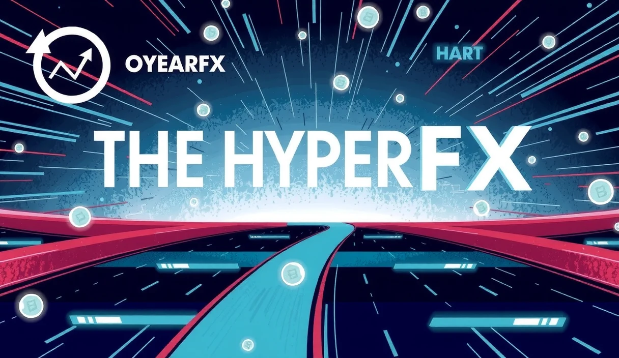 Competitive landscape showing HyperFX positioning against traditional and blockchain alternatives