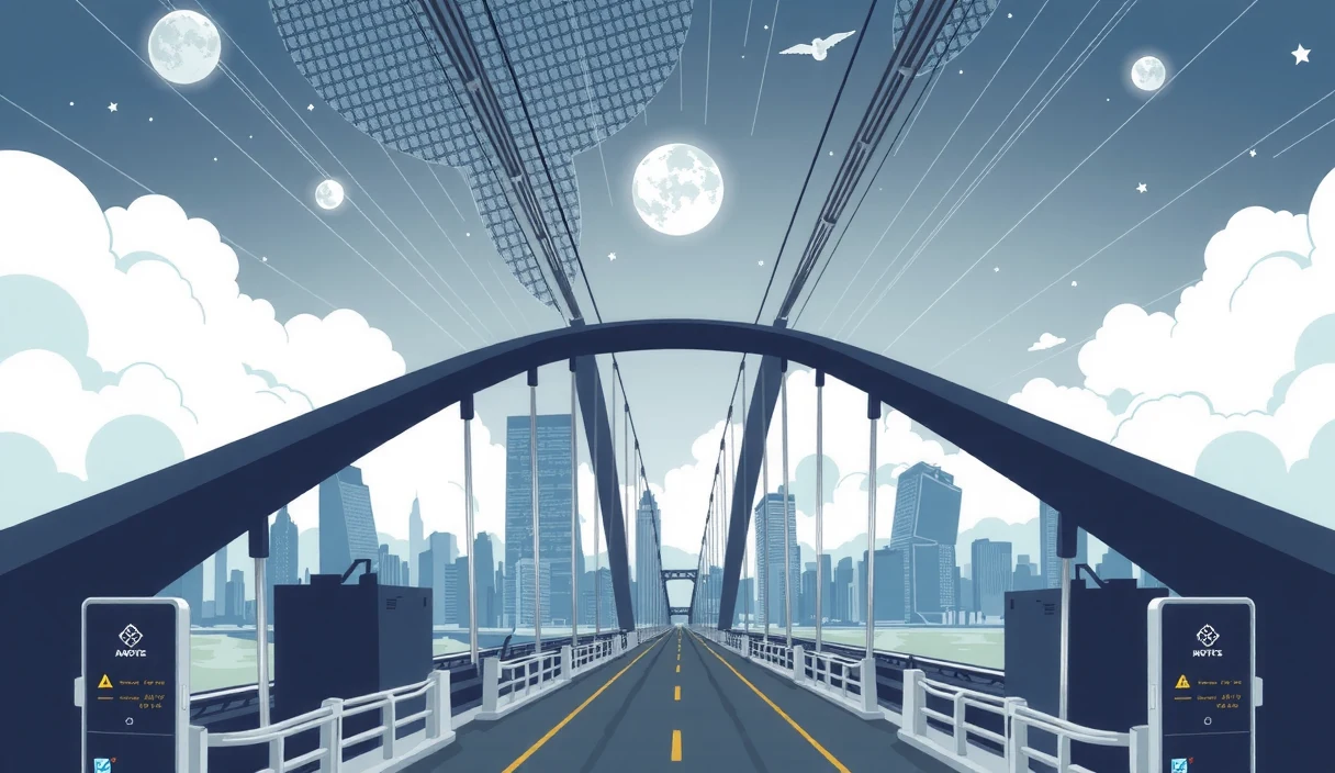 Cross-chain interoperability comparison showing Hyperbridge positioning against traditional bridges and messaging protocols
