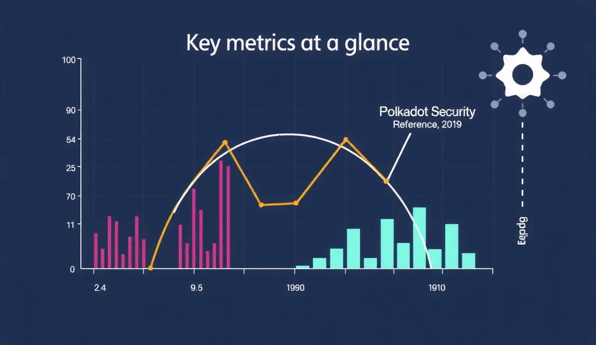Polkadot staking architecture showing validator-nominator relationships and updated parameter distributions