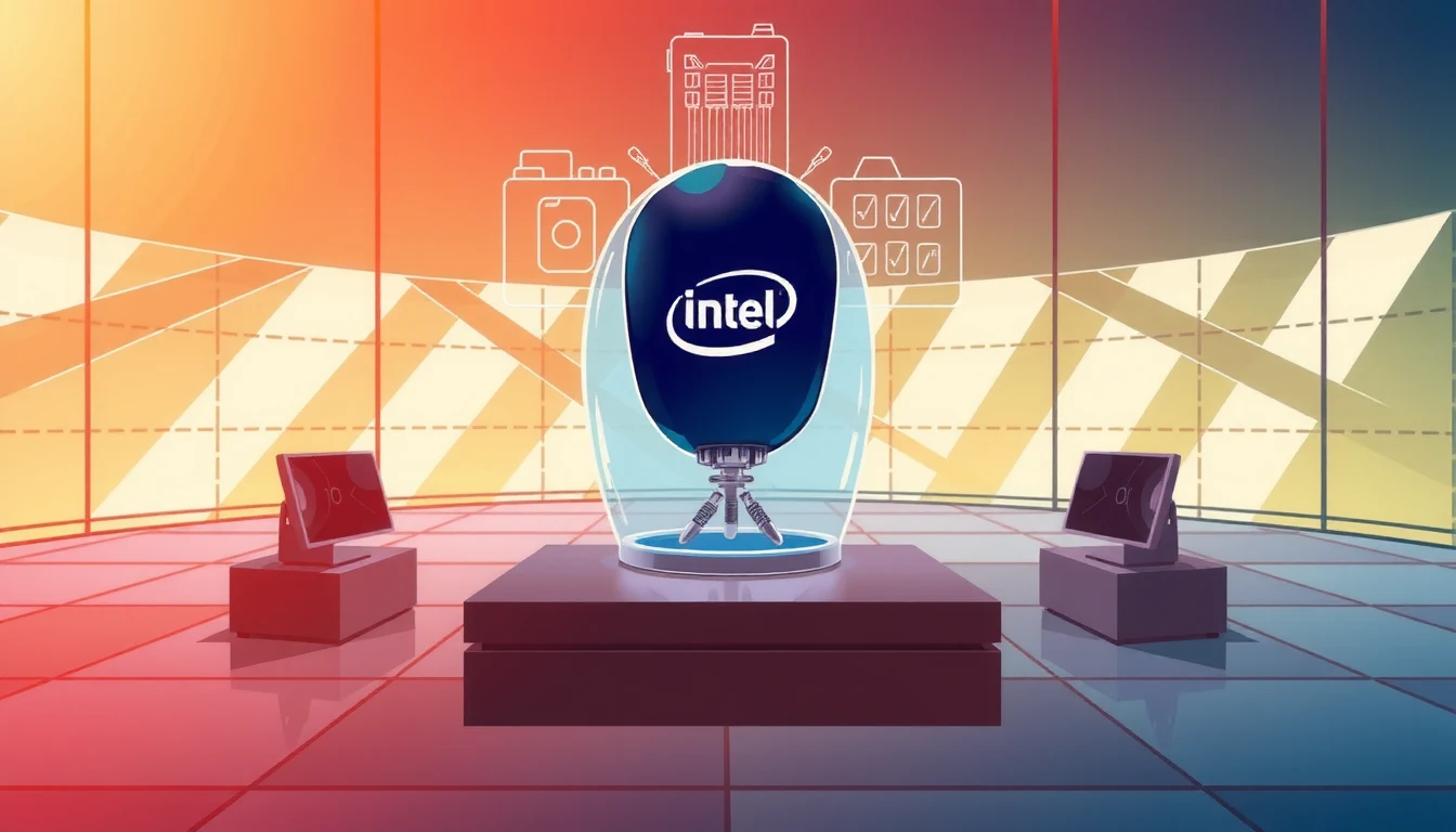 Phala Intel Trust Authority hardware-backed AI verification with futuristic editorial visualization