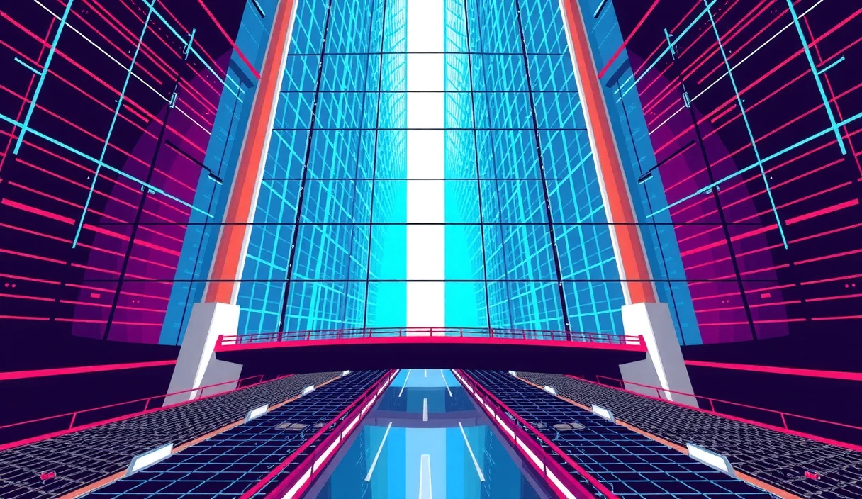 Future vision of interconnected blockchain ecosystem with Hyperbridge enabling seamless cross-chain communication across diverse Layer 1 networks