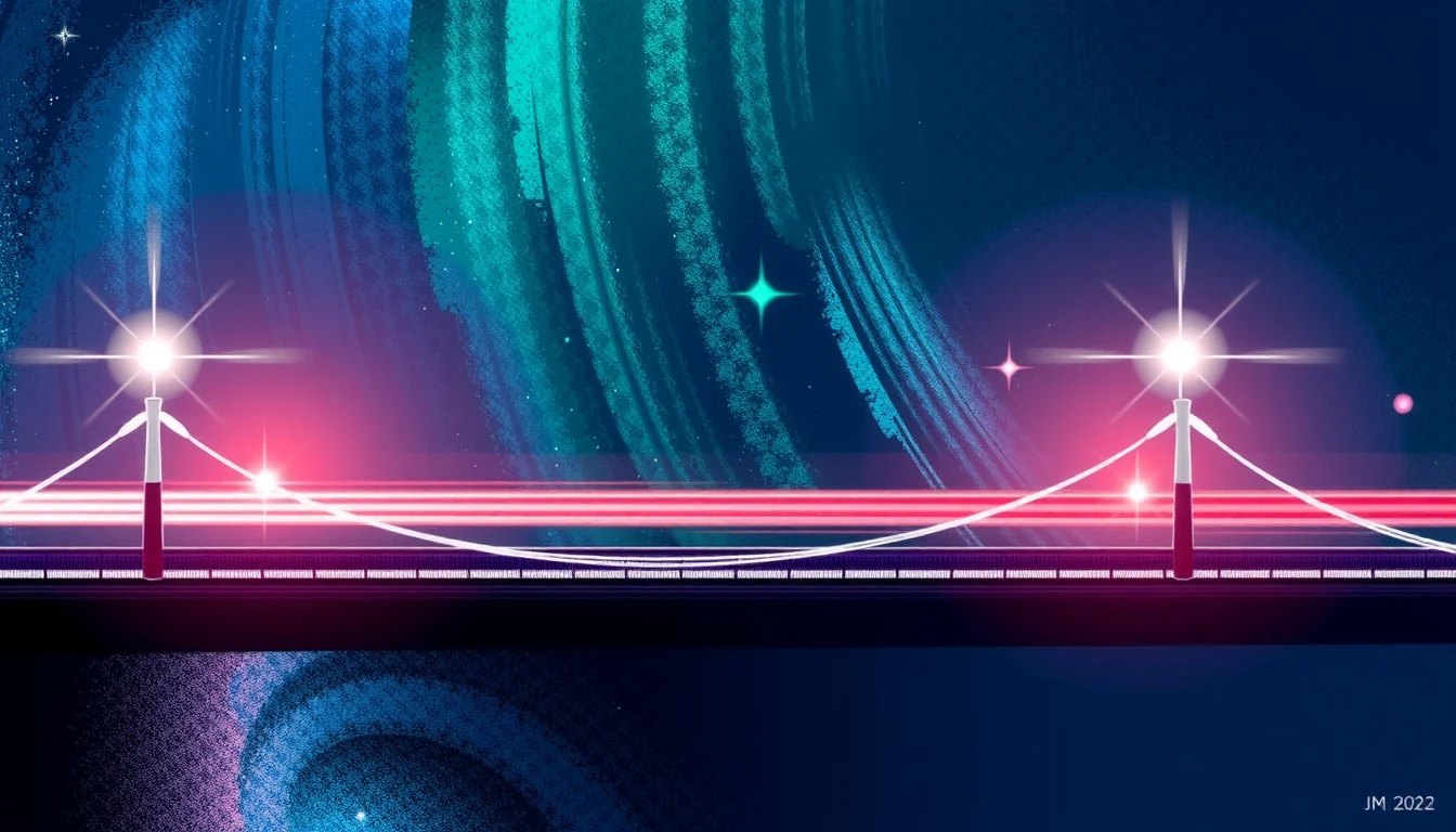 Hyperbridge Intent Gateway V2 with two-dimensional intents editorial illustration