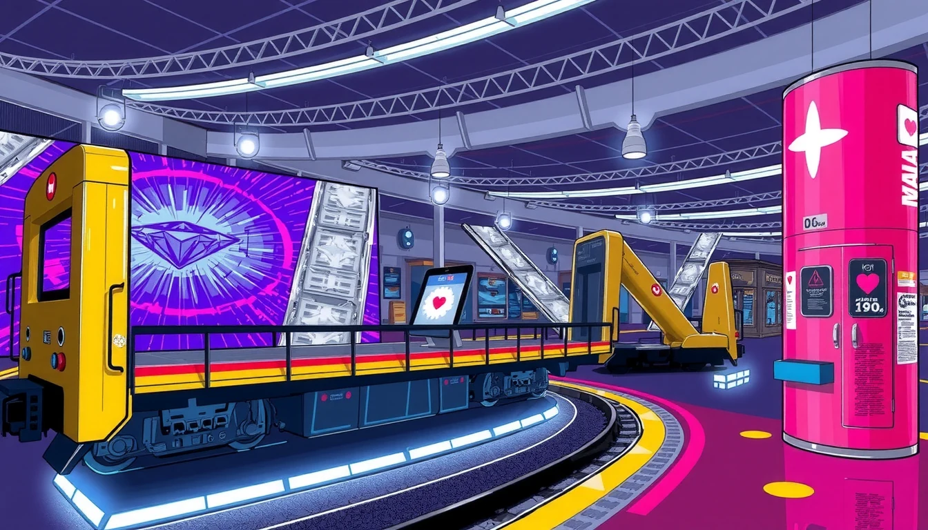 Futuristic tech editorial illustration showing secure cross-chain bridge infrastructure with cryptographic verification elements