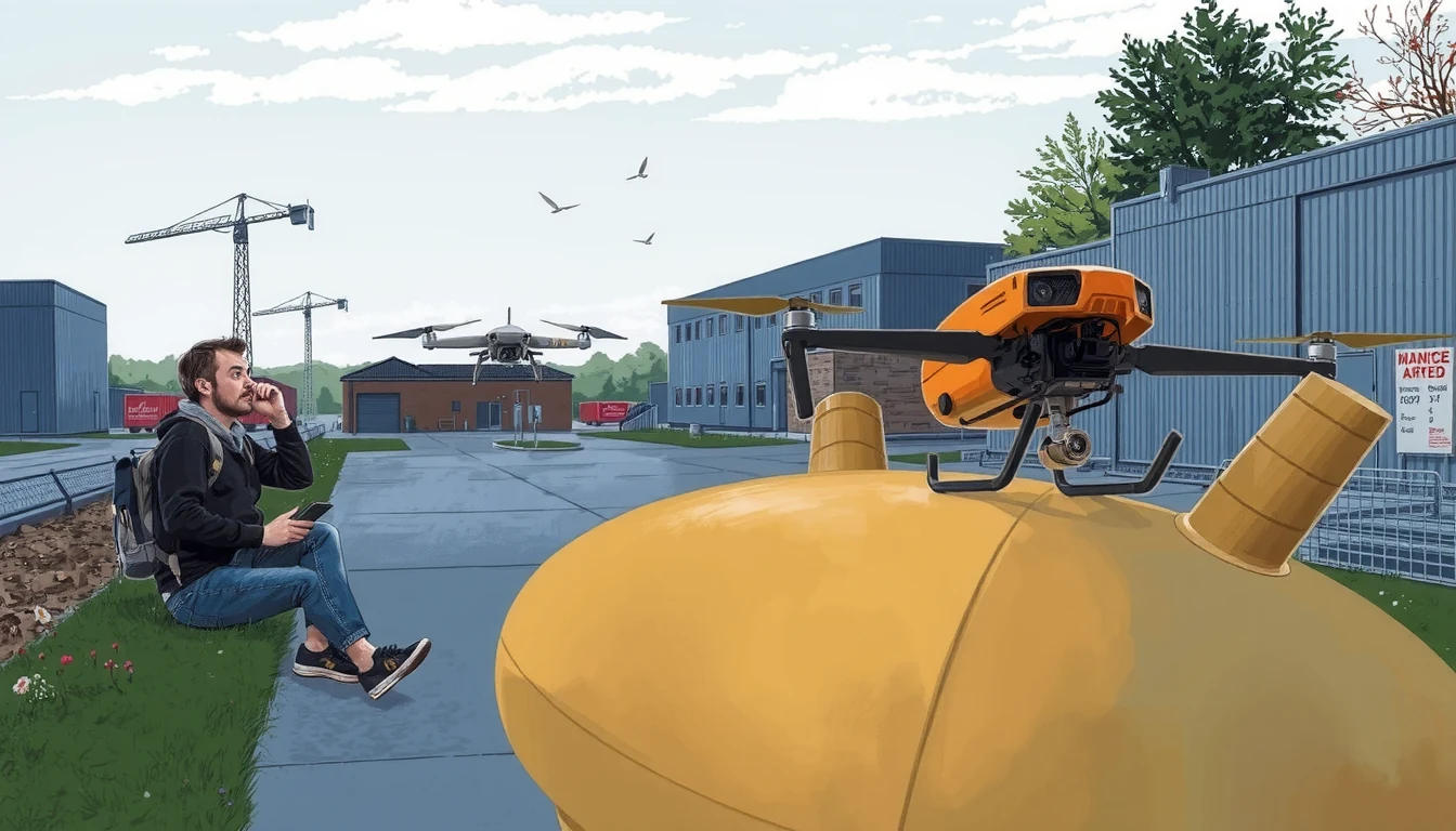 Futuristic tech editorial showing a machine with unforgeable P-256 digital signature credentials
