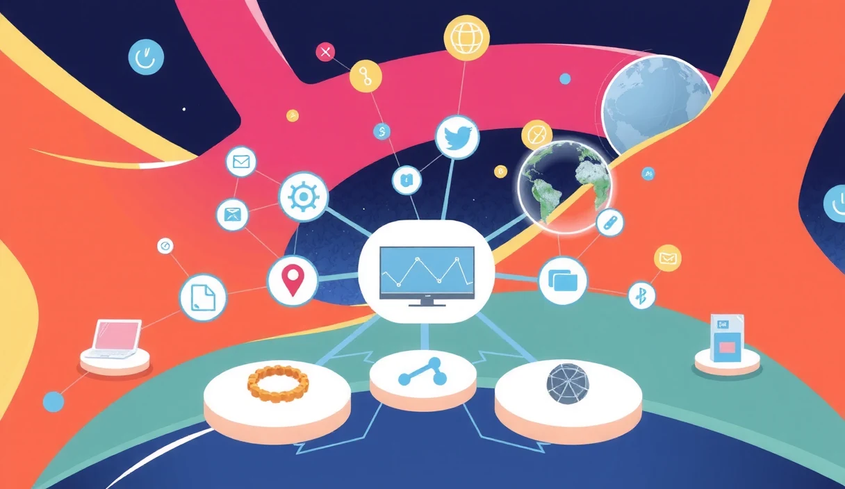 Futuristic tech editorial showing the JAM Implementer's Prize competition with teams building in multiple languages