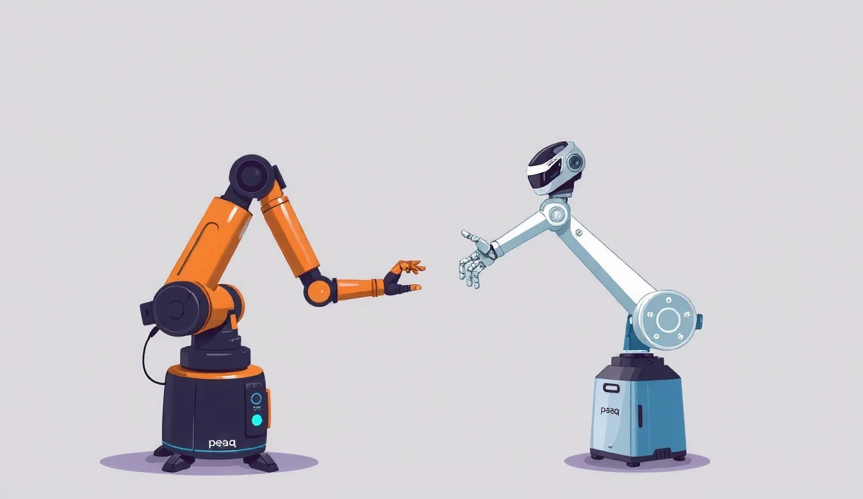 Futuristic tech editorial showing hackathon completion rates and post-event project adoption analytics dashboard