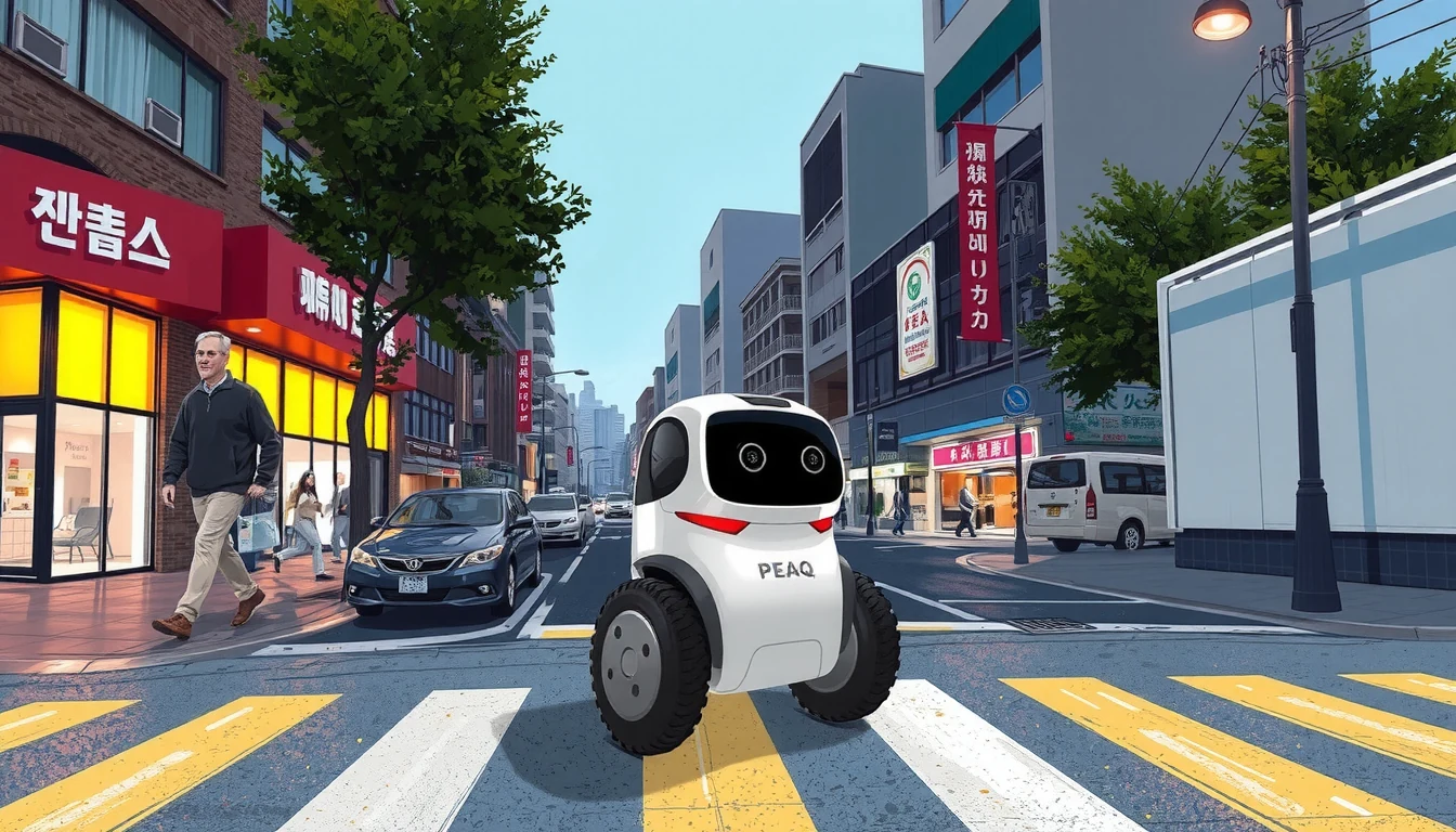 Korean public data portal integration with peaqOS robotic infrastructure