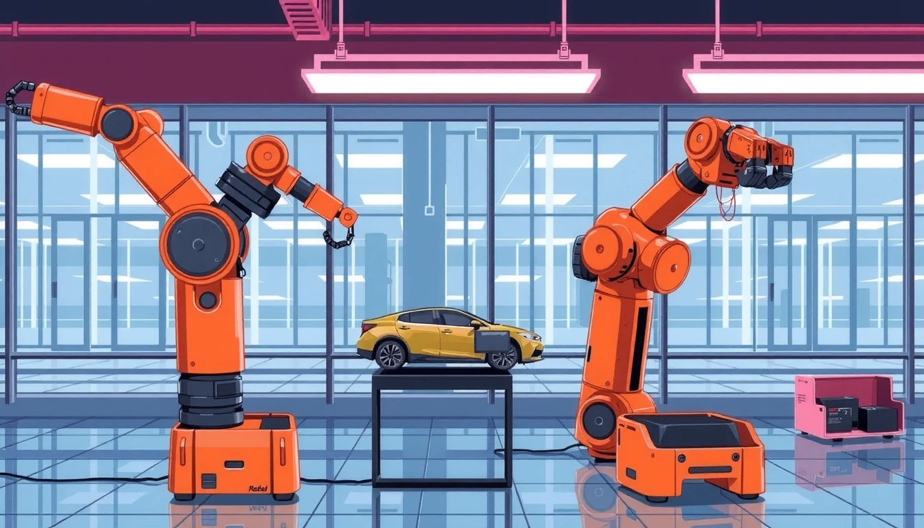 Doosan collaborative robot integrated with peaqOS in a manufacturing environment