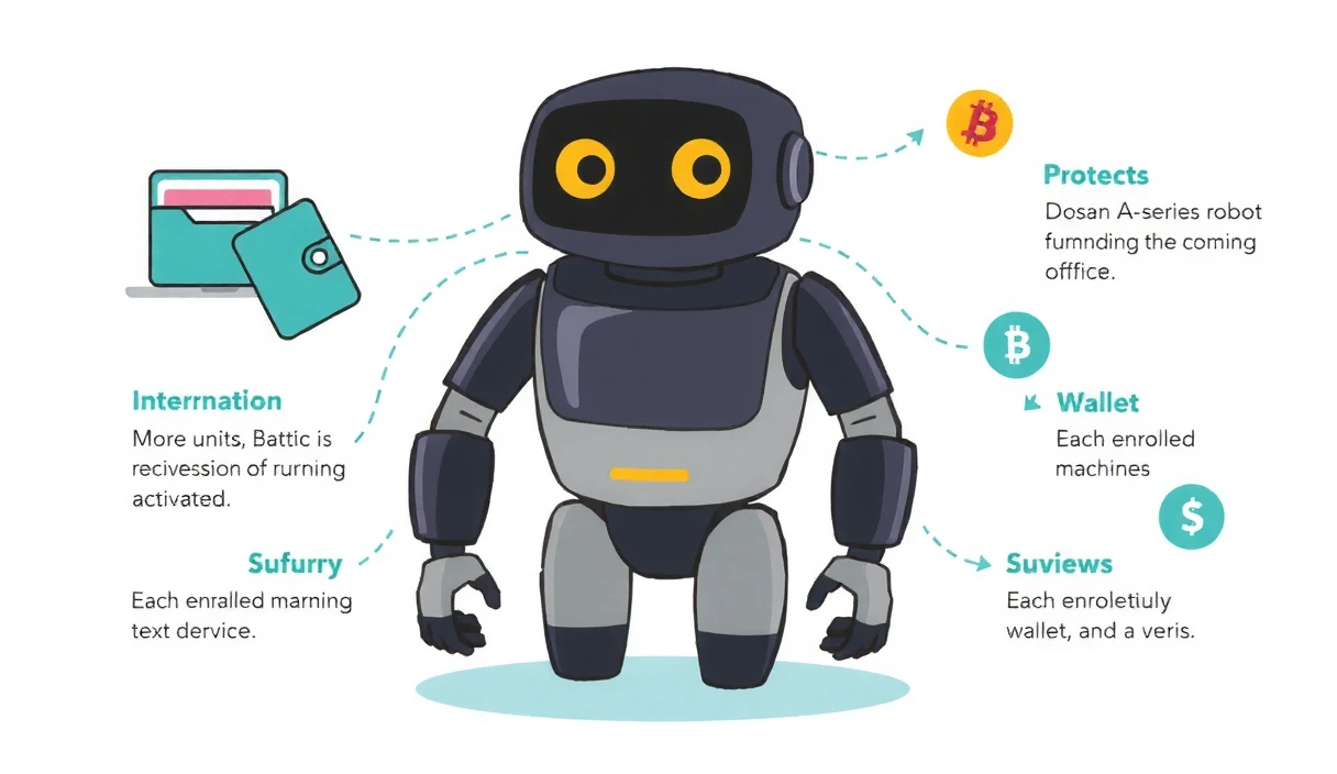 Visualization of robot financing roadmap with peaqOS phases