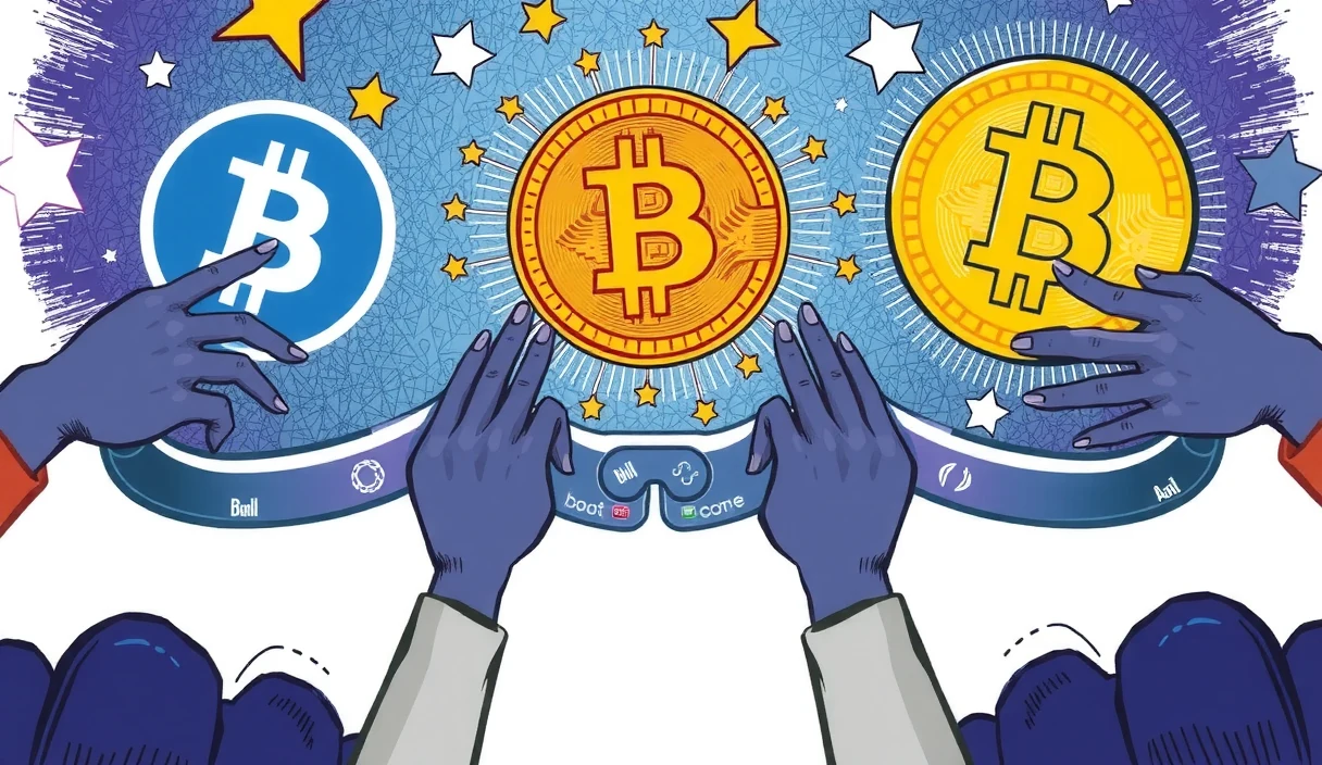 Stablecoin payment layer architecture showing multi-chain liquidity flow