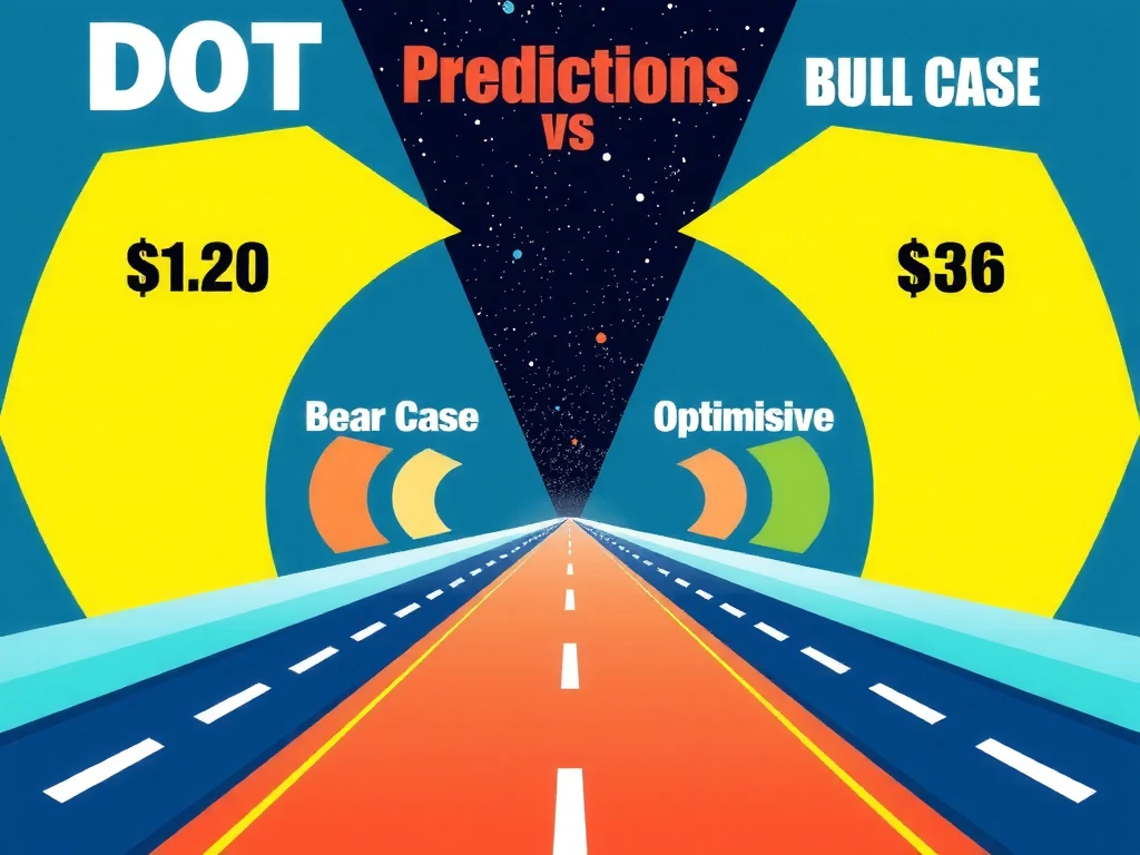 DOT Price Predictions vs Reality
