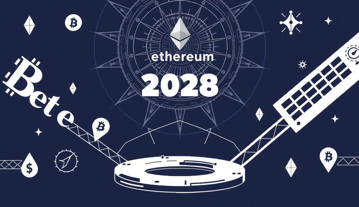 Futuristic visualization of quantum computing threat to blockchain cryptography with holographic encryption layers