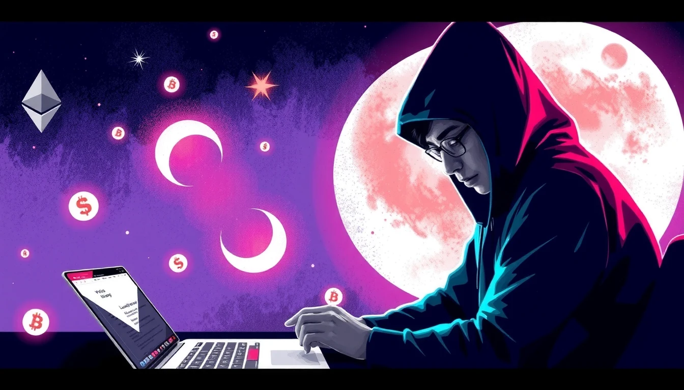 Futuristic visualization of the Ethereum Protocol Attackathon with glowing target reticles over execution and consensus layer code, security researchers as white-hat figures, and bounty rewards flowing as digital currency streams